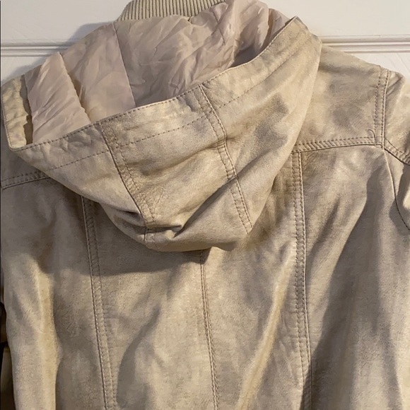 Faux leather moto jacket - Picture 4 of 7